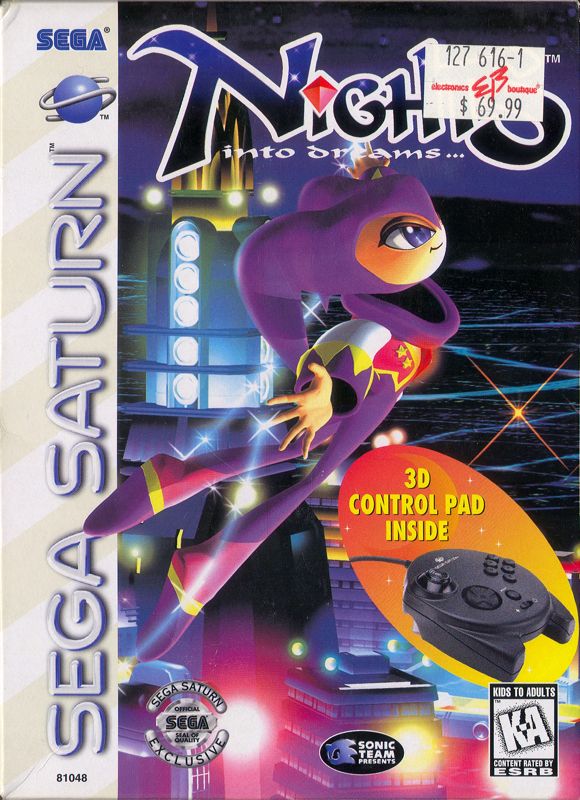 Control Pad box art for Sega Saturn